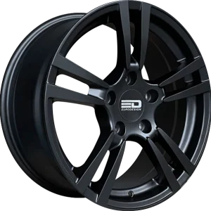 Euro Design – EP-3 – Black – 18″x10″ 47mm – All weather Wheels – EP38R47MB